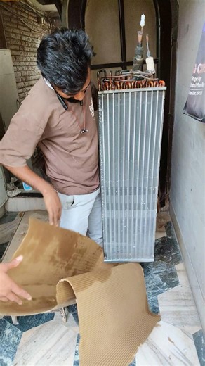 Ductable Ac Coil Change Indoor #shamimairconditioner #hvac #airconditioner #technician