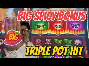 Flaming Pots Slot Machine | BIG Spicy Bonus 🌶🔥 Triple Pot Jackpot Explosion