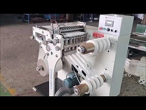 LABEL SLITTING REWINDING MACHINE | LABEL SLITTER | LABEL SLITTER X 330 | WEBTECH MACHINERIES