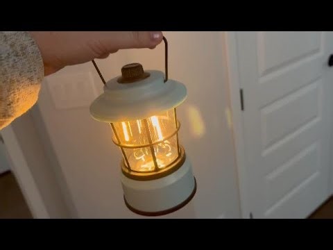 Sharing the Light Settings of This Lantern! - LUXPRO Retro LED Lantern - Battery-Powered Emergency L