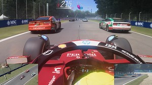 7.5K views · 69 reactions | Ferrari F1 vs NASCAR Cup Series at Monza - 2025 Season | Raceluxius Horizon | Facebook