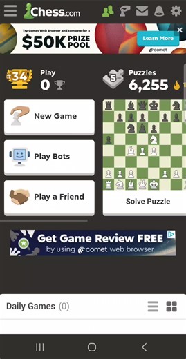How to login to play No castling varieties chess.