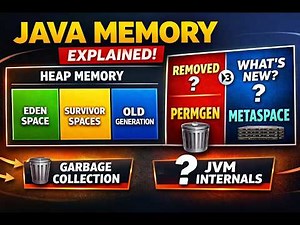 PermGen vs Metaspace Explained | Java Heap Memory (Young, Old, Eden, Survivor) Full Guide