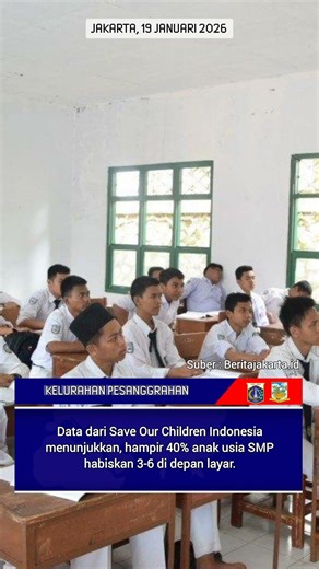 risiko dunia digital, siswa-siswi habiskan 6 jam scrolling media sosial #youtubeshorts #shorts