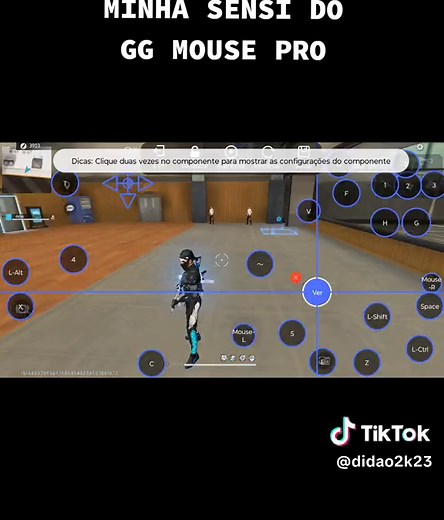 Configuração do GG Mouse Pro: Como ajustar sensibilidade e DPI para Free Fire