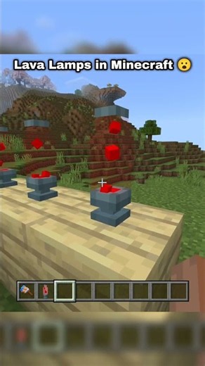 Lava Lamps in Minecraft 😮