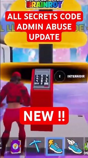 STEAL THE BRAINROT FORTNITE FERINS NEW SECRETS CODES ADMIN ABUSE CRYSTAL EVENT TUTORIAL #shorts