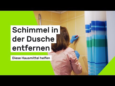 Schimmel in der Dusche entfernen: Diese Hausmittel helfen
