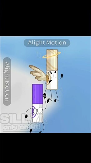 fly away[ft:purple marker and angel marker]#findthemarkers#fypp#purplemarker#angelmarker#tpot#bfdi