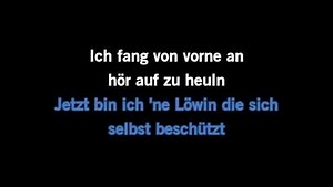 Karaoke Anorak - Sarah Connor - CDG, MP4, KFN - Karaoke Version