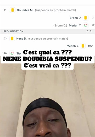 Nene Doumbia Suspendu ? Éclaircissements sur la CAN 2025