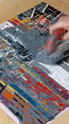 Creating a Stunning Mosaic Artwork from Start to Finish