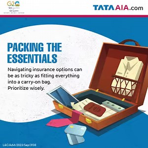 434K views · 309 reactions | Life's voyage and travel, both need the right preparation to secure your journey! ✈️ Visit www.tataaia.com and choose a plan to make your dream journey turbulence-free. T&C apply - https://bit.ly/TataAIADisclaimer #TataAIA #LifeInsurance #TravelDiaries #TravelStruggles #Vacation | Tata AIA Life | Facebook