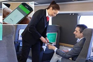 Swedish commuters are paying for train journeys with a microchip embedded in their HAND