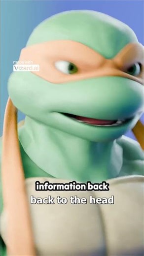 HOW THE 1990 ninja title mask worked🧐 #shorts #ninjaturtles