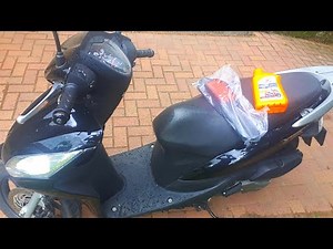 honda nsc 110 vision oil \\ air filter change