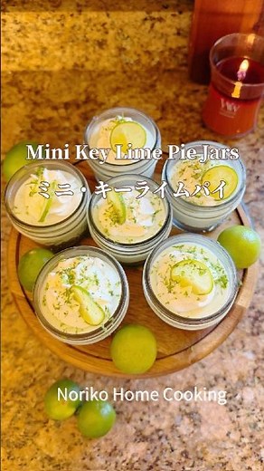[Just Mix It] The Classic American Summer Dessert: Delicious Key Lime Pie #shorts #baking #americ...