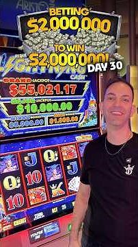 Hoping that Lightning Cash strikes TWICE ⚡ Day 30: Betting $2M to WIN $2M