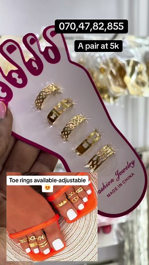 Stylish Toe Rings for Women: Express Your Feet Elegantly