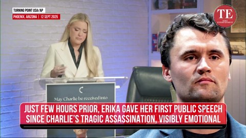 Erika Kirk Cries Over Charlie Kirk’s Open Casket, Holding His Hand in Heartbreaking Post