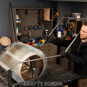 Using Nails To Build Apple Picker! | Crafty School