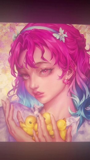 toothache & rubber ducks commission! #artistsoftiktok #digitalart #anime #fypシ #swag