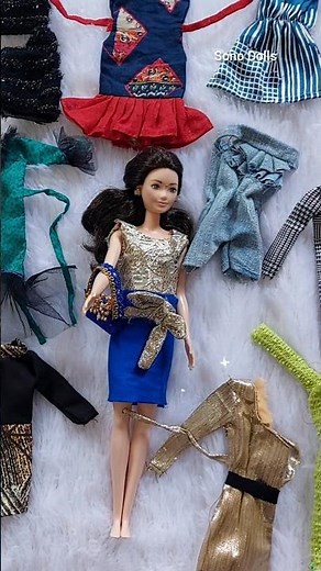 Barbie doll dresses collection