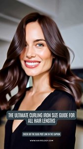 Curly goals? Start with the right tool 🙌👉 https://www.haiirology.com/blog/curling-iron-size-guide Learn which curling iron size gives you the look you’re after! 💫💖 | Haiirology By Jen