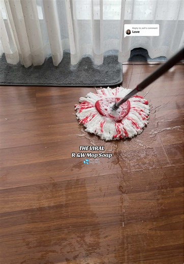 Replying to @ash The imported mahogany mop soap is by far my favorite! #mopsoap #tiktokshop #cleanwithme #cleaning #cleaningtiktok @R&W Co.