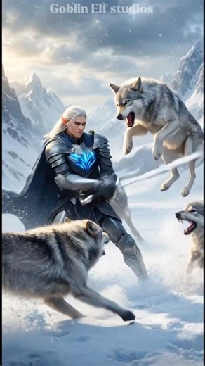 The Last Elf: Wolf Attack 🐺 | The Deadly Journey ⚔️ #Shorts #Elf #Action