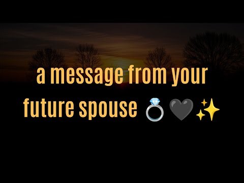 "DM to DF 💌 a message from your future spouse 💍🖤✨