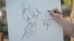 Happy birthday, Donald Duck! Watch as Disney Parks Artist and Historian, Stacia Martin, celebrates Donald’s birthday and The World’s Most Magical Celebration by drawing everyone’s favorite, feisty duck: https://bit.ly/3zuJ0dE #DisneyWorld50 | Disney Parks