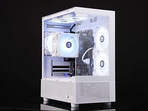 Ningmei Lumishore Gaming PC AMD Ryzen 5 5600GT 16GB RAM 1TB SSD WiFi Gaming Desktop