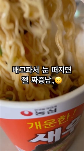 그래도 맛은있네 모닝 새우탕 컵라면 🦐