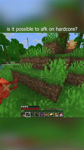 can you afk in hardcore minecraft?
