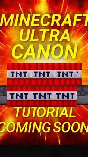 "Minecraft Ultra Canon 🔥 | Most Powerful Canon Ever Made! 💣 #shorts