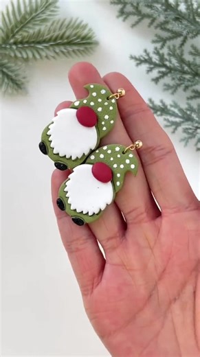 Christmas Gnome Clay Cutters: Polymer Clay Jewelry Making - Etsy