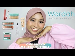 WARDAH ONE BRAND MAKEUP TUTORIAL | FRESH AND FLAWLESS!