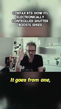 Unlock the Secrets of the Contax RTS: A Photographic Masterpiece!