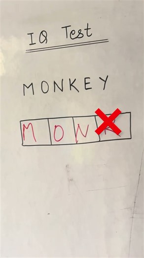 Write MONKEY in 4 Boxes 🧠 | Brain Challenge �