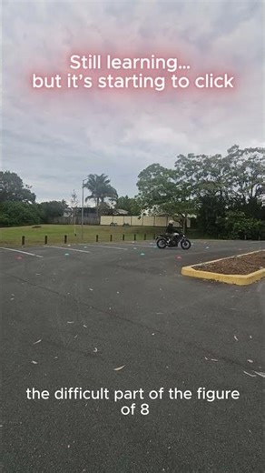 POV: Figure of 8s Starting to Click (Learner Rider)