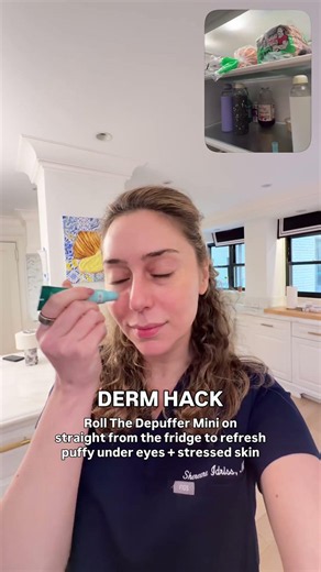 Derm Hack for Puffy, Tired Skin & Eyes