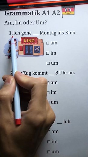 10K views · 134 reactions | Grammatik deutsch A1/A2  | Deutsch Lernen | Facebook