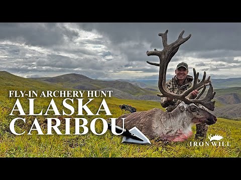 Fly in Alaska Archery Caribou Hunt | Bow Hunt With Bill Vanderheyden
