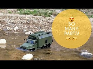 WPL B36 URAL 4320 kit unboxing.