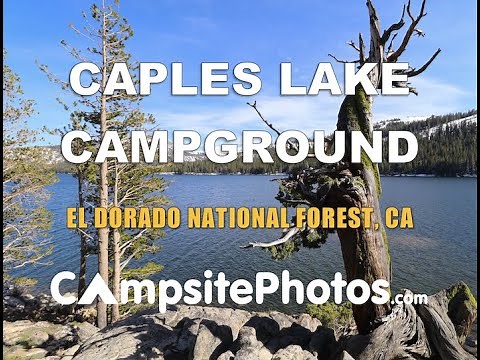 Caples Lake Campground - El Dorado National Forest, CA