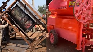 Inside the Factory Amazing Wheat Thresher Machine Production