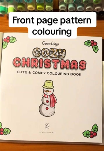 Cozy Christmas Coloring Patterns for Relaxation