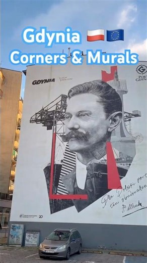 Gdynia Corners & Mural Street Art #streetart #mural #wallpainting #gdynia #gdansk #poland #tricity