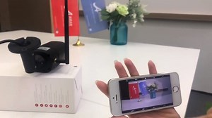 Watch how to connect outdoor wifi camera by CamHi app on Amazon Live